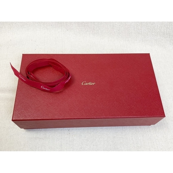 Cartier Empty Gift Box Packaging 10x5.25x2.75 - Picture 1 of 7